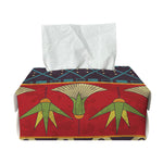 Egyptian Tribal Pattern Print Rectangle Tissue Box Cover