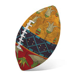 Egyptian Tribal Pattern Print Rugby Ball