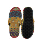 Egyptian Tribal Pattern Print Slippers