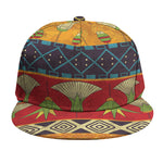 Egyptian Tribal Pattern Print Snapback Cap