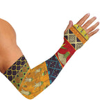 Egyptian Tribal Pattern Print Sun Protection Arm Sleeves