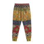 Egyptian Tribal Pattern Print Sweatpants