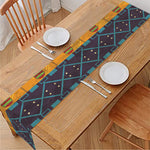 Egyptian Tribal Pattern Print Table Runner