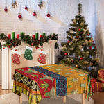 Egyptian Tribal Pattern Print Tablecloth