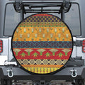 Egyptian Tribal Pattern Print Tire Cover
