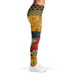 Egyptian Tribal Pattern Print Women's Leggings