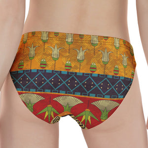 Egyptian Tribal Pattern Print Women's Panties