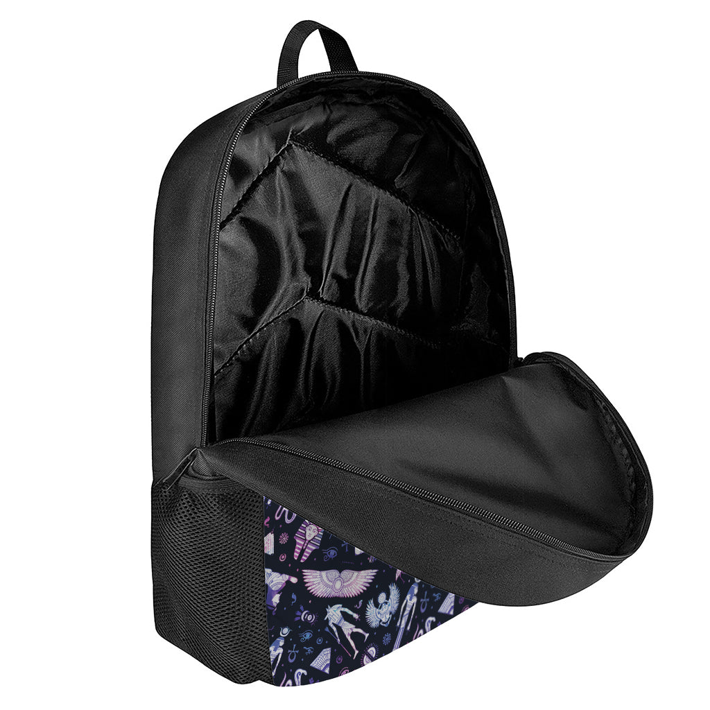Egyptian Tribal Symbols Print 17 Inch Backpack
