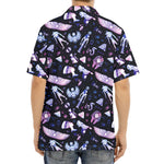 Egyptian Tribal Symbols Print Aloha Shirt
