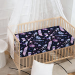 Egyptian Tribal Symbols Print Baby Crib Sheet