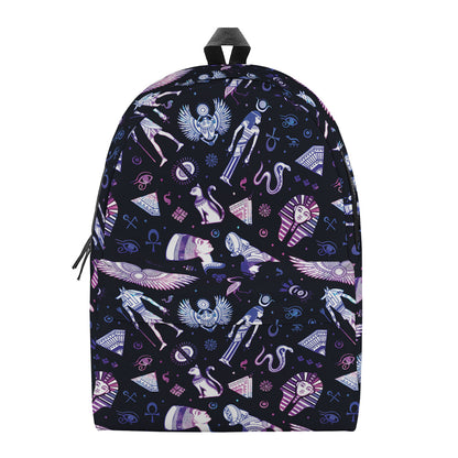 Egyptian Tribal Symbols Print Backpack