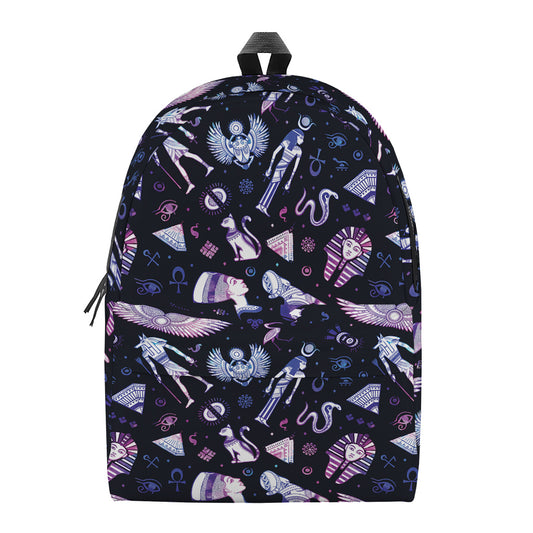 Egyptian Tribal Symbols Print Backpack