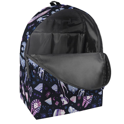 Egyptian Tribal Symbols Print Backpack