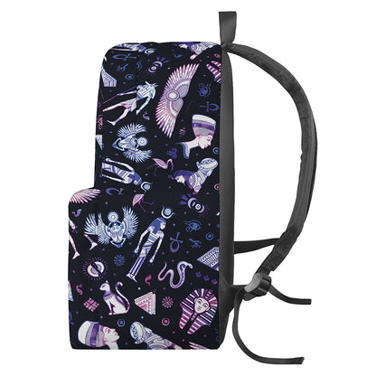 Egyptian Tribal Symbols Print Backpack