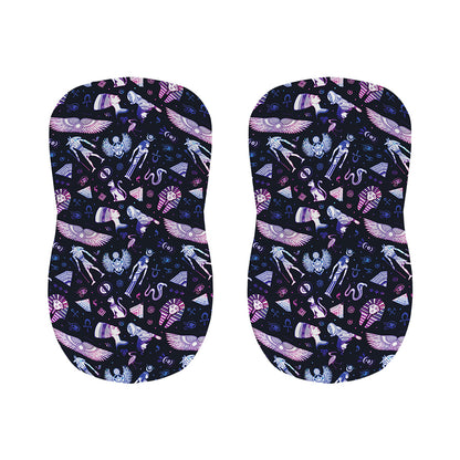 Egyptian Tribal Symbols Print Bar Stool Covers