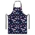 Egyptian Tribal Symbols Print Bib Apron With Pocket