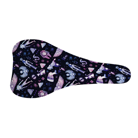 Egyptian Tribal Symbols Print Bicycle Seat Cover