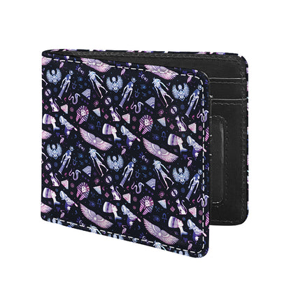Egyptian Tribal Symbols Print Bifold Wallet