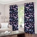 Egyptian Tribal Symbols Print Dimout Grommet Curtains