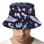 Egyptian Tribal Symbols Print Bucket Hat