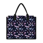 Egyptian Tribal Symbols Print Canvas Tote Bag