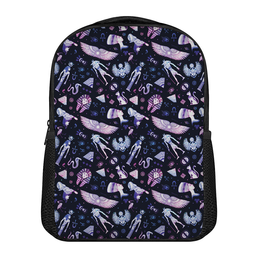 Egyptian Tribal Symbols Print Casual Backpack