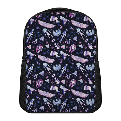 Egyptian Tribal Symbols Print Casual Backpack