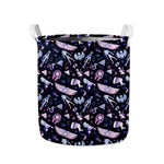 Egyptian Tribal Symbols Print Collapsible Laundry Basket