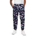 Egyptian Tribal Symbols Print Cotton Sweatpants