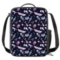 Egyptian Tribal Symbols Print Crossbody Lunch Bag
