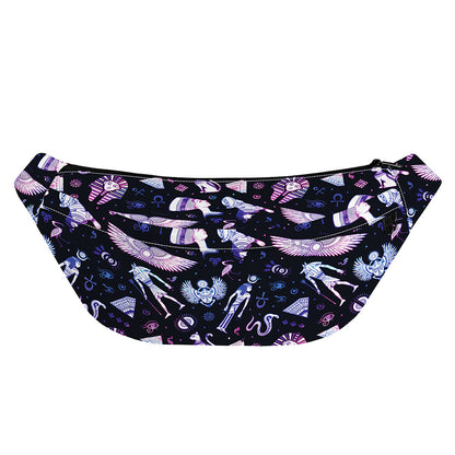 Egyptian Tribal Symbols Print Fanny Pack