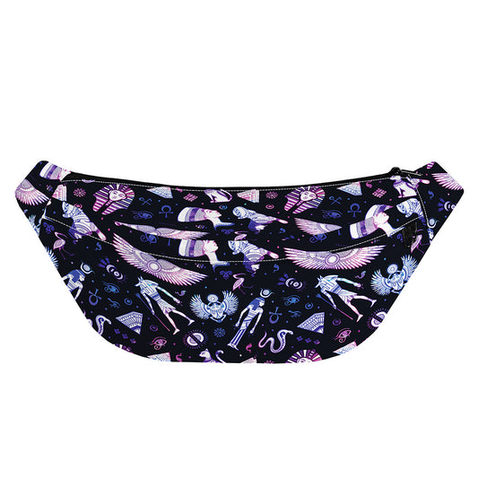 Egyptian Tribal Symbols Print Fanny Pack