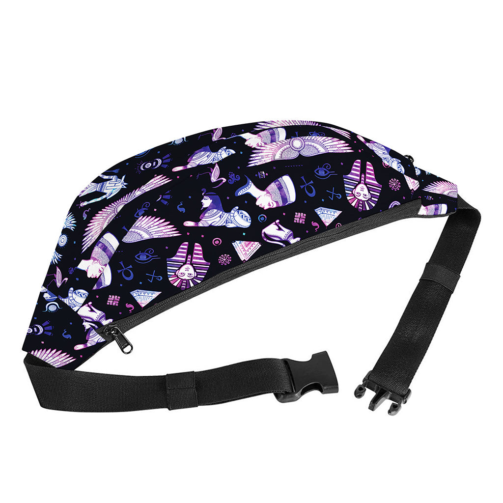 Egyptian Tribal Symbols Print Fanny Pack