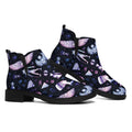 Egyptian Tribal Symbols Print Flat Ankle Boots