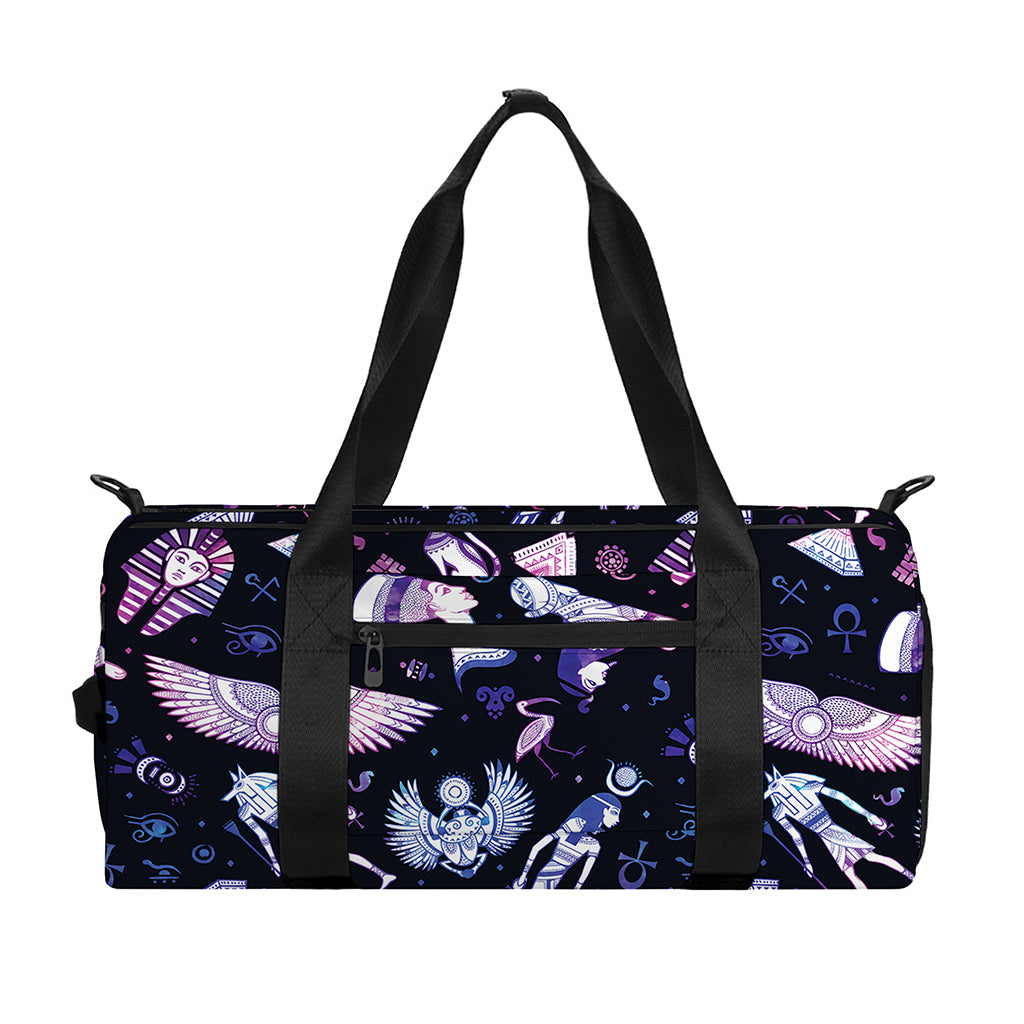 Egyptian Tribal Symbols Print Gym Bag