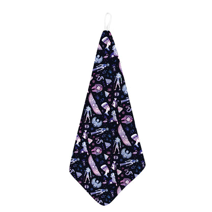 Egyptian Tribal Symbols Print Hand Towel