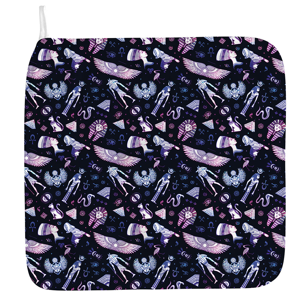 Egyptian Tribal Symbols Print Hand Towel