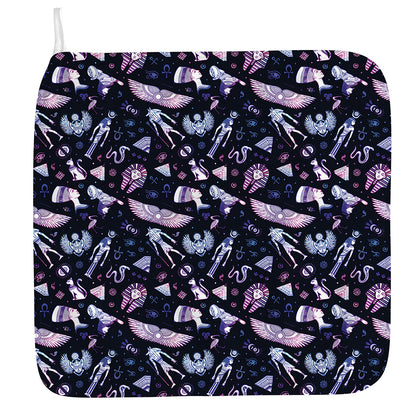 Egyptian Tribal Symbols Print Hand Towel
