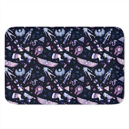 Egyptian Tribal Symbols Print Indoor Door Mat