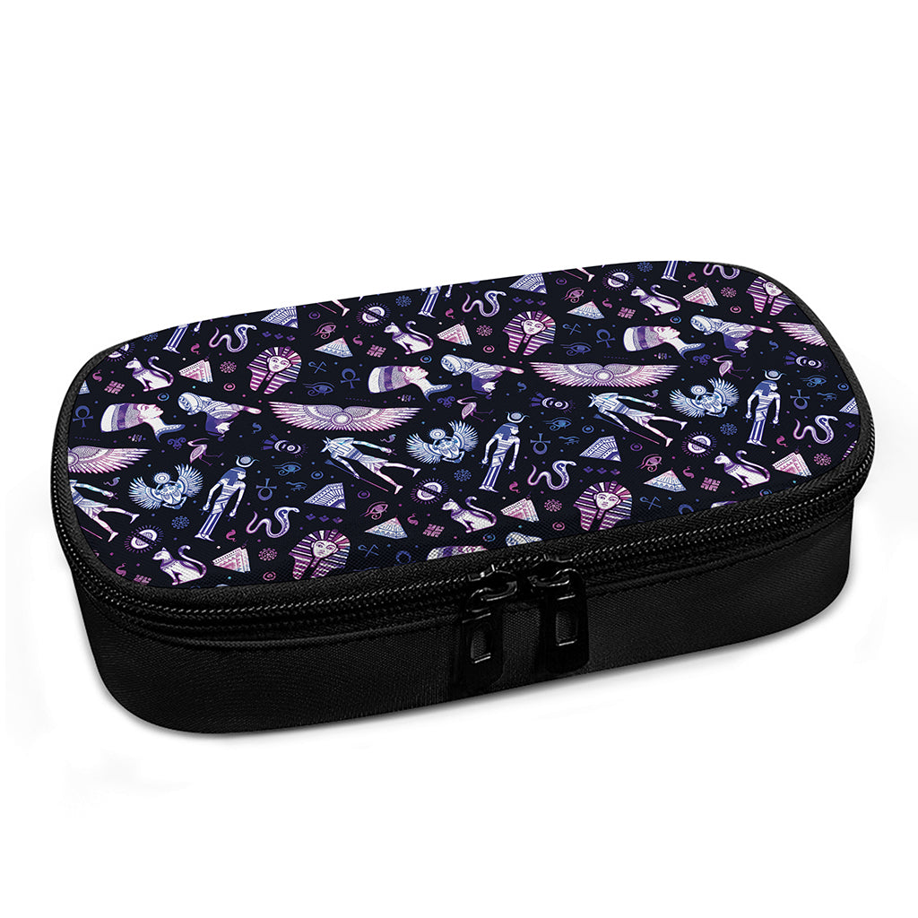 Egyptian Tribal Symbols Print Insulin Cooler Travel Case