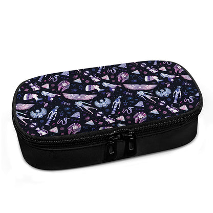 Egyptian Tribal Symbols Print Insulin Cooler Travel Case
