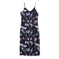 Egyptian Tribal Symbols Print Jersey Midi Cami Dress
