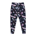 Egyptian Tribal Symbols Print Jogger Pants