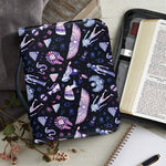 Egyptian Tribal Symbols Print Leather Bible Cover