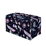 Egyptian Tribal Symbols Print Leather Tissue Box Cover