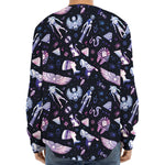 Egyptian Tribal Symbols Print Long Sleeve Baseball Jersey