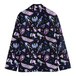 Egyptian Tribal Symbols Print Men's Blazer