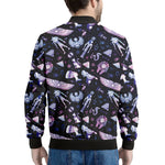 Egyptian Tribal Symbols Print Men's Bomber Jacket