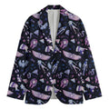 Egyptian Tribal Symbols Print Men's Cotton Blazer