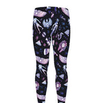 Egyptian Tribal Symbols Print Men's leggings